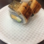 回転寿司ととぎん - ウナたまチーズロール