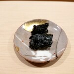 鮨 あらい - 鮑の肝の味噌漬け