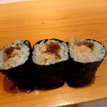 鮨 あらい - あん肝海苔巻き