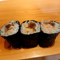 鮨 あらい - あん肝の海苔巻き