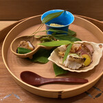 日本料理 永代 - 枝豆の販売して! ←