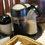 らーめんでぽっと - 卓上