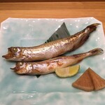 鮨 万代 - 鵡川のししゃも