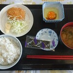 大山田パーキングエリア（上り線）スナックコーナー - 朝定食