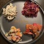 Homemade delicatessen PERE - サラダ盛り付け