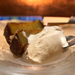 にい留 - 単体で最高に美味しいのですが、一緒に頂く事で昇天間違い無しのデザート！コレぞトメグリーノですね！♬