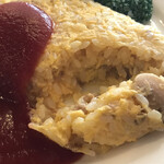 煉瓦亭 - 食感が普通のオムライスと違います！