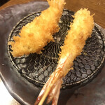 大阪串かつ　テンテコマイ - これは海老ね。