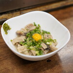 スタミナ苑 - もつ煮（塩）