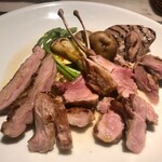 横浜馬車道 旬の肉料理イタリアン オステリア・アウストロ - 2020.5.  春の肉！乳飲み仔山羊のいろいろ部位食べ比べ