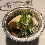 横浜馬車道 旬の肉料理イタリアン オステリア・アウストロ - 2020.5.  フキノトウのクレームブリュレ