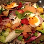 ファッティーズ - 鯵のサラダ