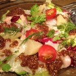 ファッティーズ - ヒラメのカルパッチョ