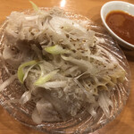 たけし - ハチノス刺し　¥528