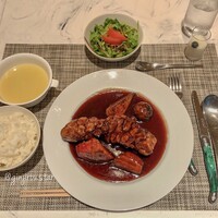 熱香森 - 特製黒酢と葡萄の酢豚ランチ