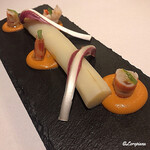 カーサ・デル・チーボ - ﾎﾜｲﾄｱｽﾊﾟﾗのBollitoと車海老