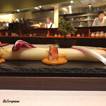 カーサ・デル・チーボ - ﾎﾜｲﾄｱｽﾊﾟﾗのBollitoと車海老