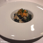 カーサ・デル・チーボ - 海胆と毛蟹とｲｶｽﾐを練り込んだ Tagliolini 