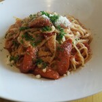 ボーノ - チョリソーのトマトソースパスタ