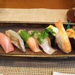 玄海鮨 - 上にぎりランチ  1500円