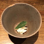 ろっかん - マスカルポーネに鮒寿司の飯と鮎のうるか