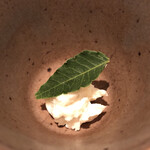 ろっかん - マスカルポーネに鮒寿司の飯と鮎のうるか