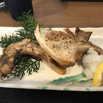大阪産料理 空 - カマ焼きのアップ