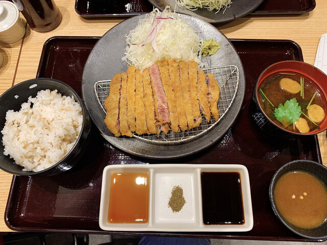 閉店 牛カツ京都勝牛 新宿西口店 新宿 定食 食堂 食べログ