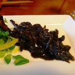 やりいかの冷たい墨煮