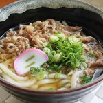 めんふぁん食堂 - 肉うどん　750円