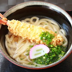 めんふぁん食堂 - 天ぷらうどん　750円
