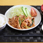Menfan Syokudou - スタミナ焼定食　750円
