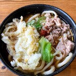 サファイ屋 - 肉天うどん（大）