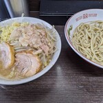 ラーメン二郎 - つけ麺(小)　¥850　　生姜　¥50