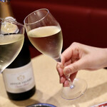 波へい - トリスパで乾杯〜♪