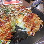 鉄板焼お好み焼 花子 - 国泰寺焼き（花子オリジナルお好み焼き）　