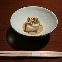日本料理　「十二颯」 ヒルトン東京 - 先付　養老豆腐