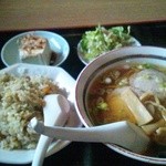 チャイニーズハウス北京 - ラーメン＋チャーハンセット850円