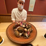 Ogata - 京都府宮津湾のトリ貝の炙り