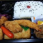 橋亭 - ミックスフライ弁当