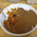 ふじ - ミニカレー！ルーが熱々で旨いめ～～～