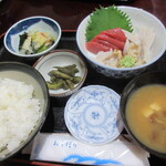 山昭鮨 - 刺身定食　800円