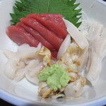 山昭鮨 - 刺身のアップ