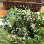 フラテッロ - ランチサラダ
      デカい！！！