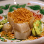 明道町中国菜 一星 - 平貝、紹興酒カラスミ