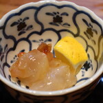 酔っ払い伊勢海老と黄金柑