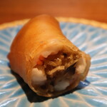 明道町中国菜 一星 - 春巻き（フカヒレ、車海老、竹の子、椎茸）