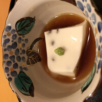 懐石料理 はし本 - 小豆胡麻豆腐