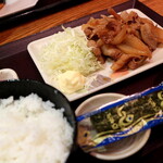 やえす初藤 - 生姜焼き定食