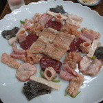 スタミナ苑 - ミックスホルモン（でも＊10種）